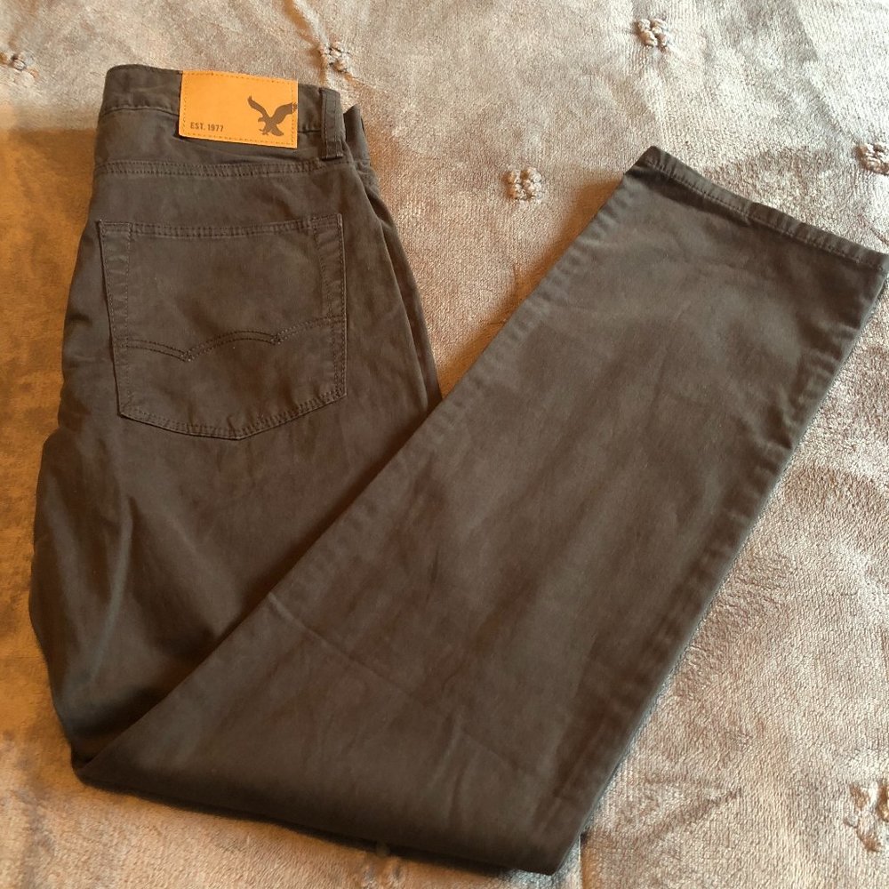 Men's American Eagle Slim Straight Brown sz 30x30